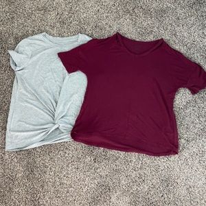 Art Class gray and maroon shirts